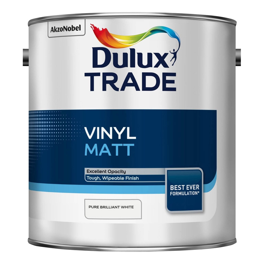 Dulux Vinyl Matt PBW 2,5l main image