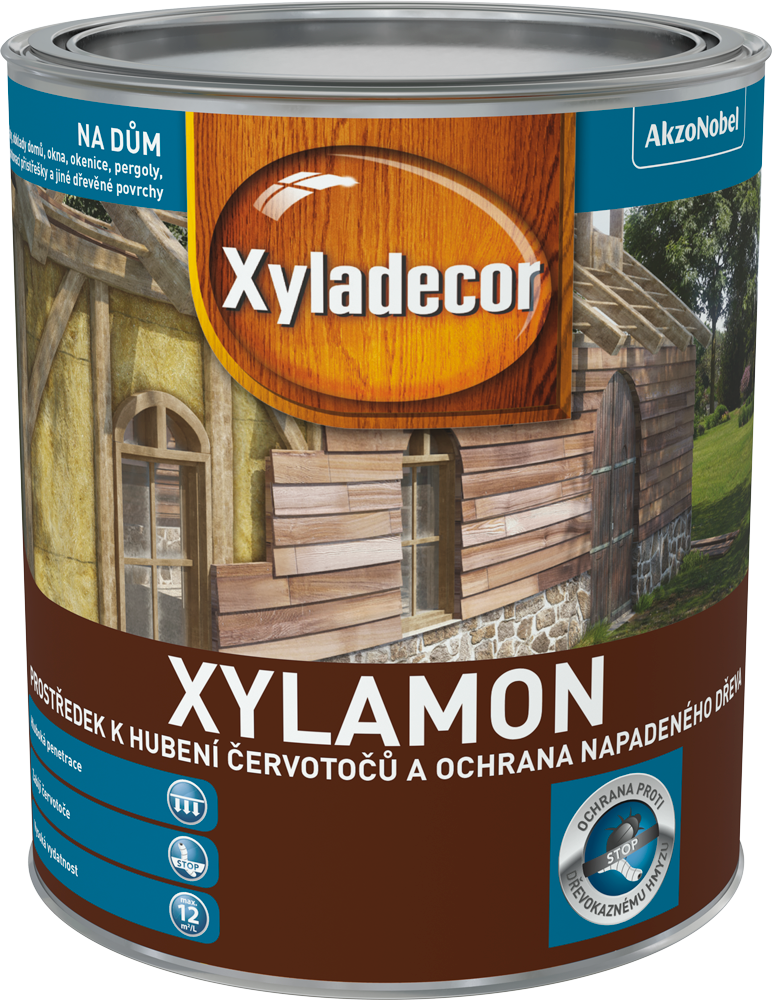 Xyladecor Xylamon na červotoče a napadnuté drevo 0,75l-image