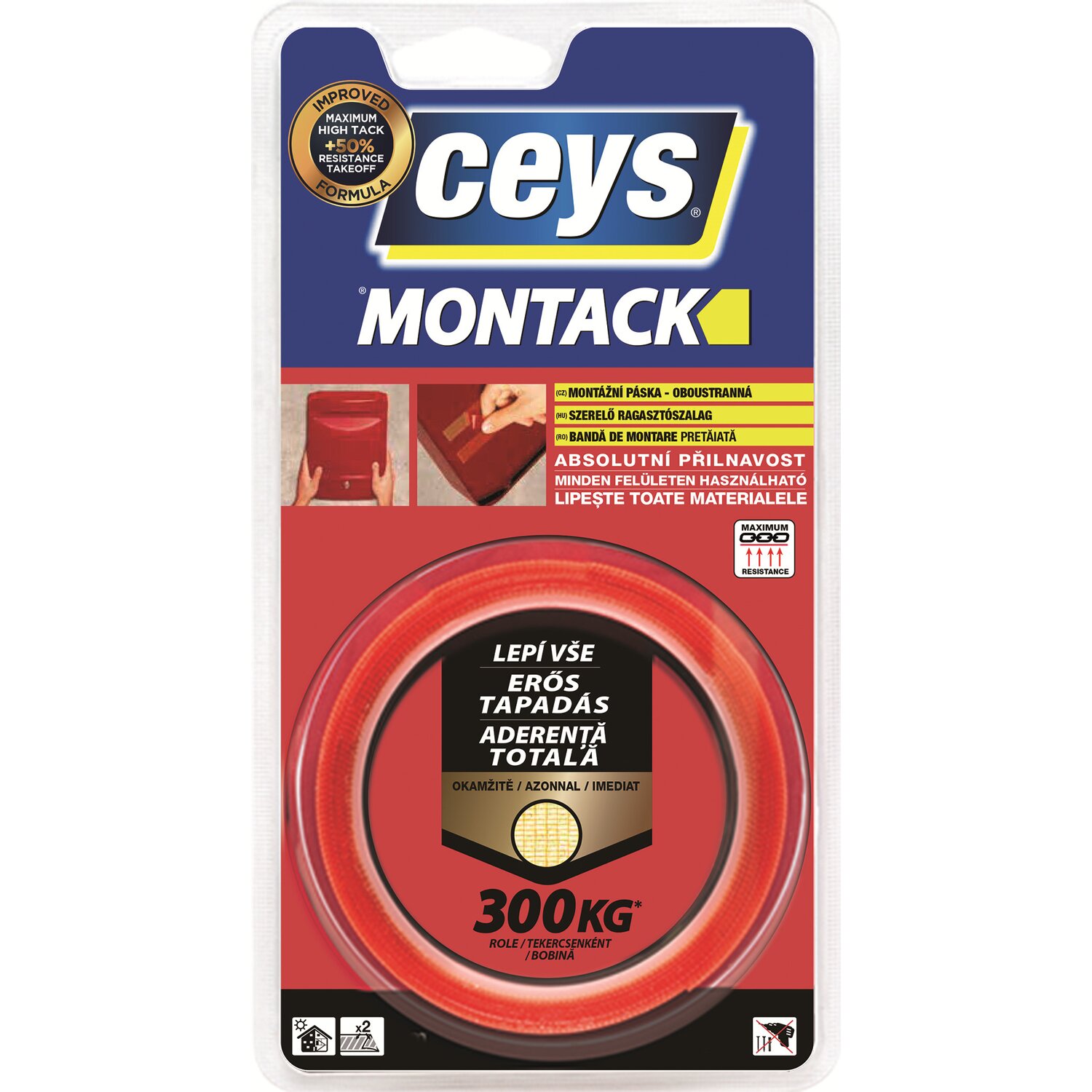 Ceys Páska obojstranná 2,5m x 19mm-image