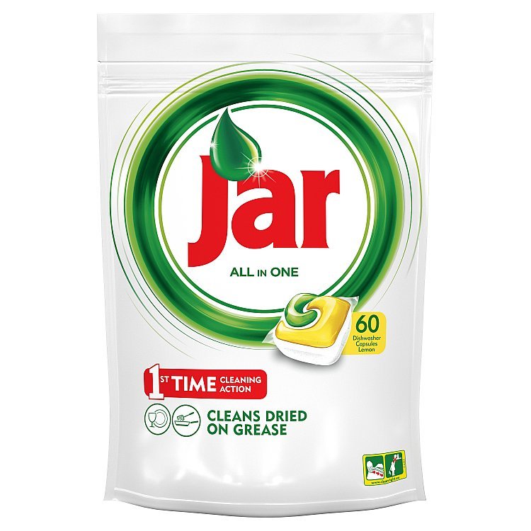Jar All In One Lemon kapsuly do automatickej umývačky riadu 60ks-image