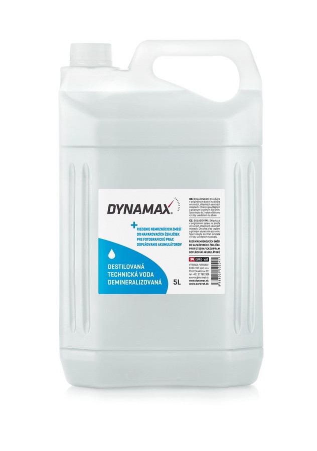 DYNAMAX Destilovaná voda demineralizovaná 5 l-image