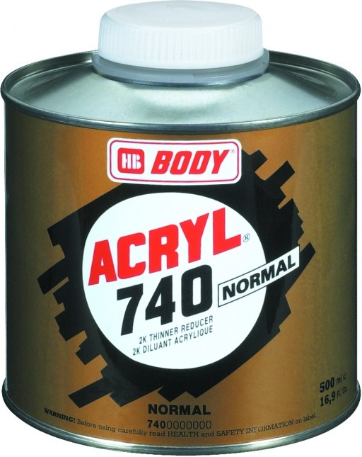 Body Acryl Thinner 0.5l Normal 740 main image