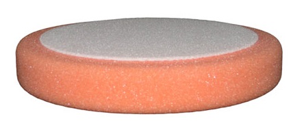 ETALON leštiaci kotúč na suchý zips 150mm x 25mm stredný oranžový-image