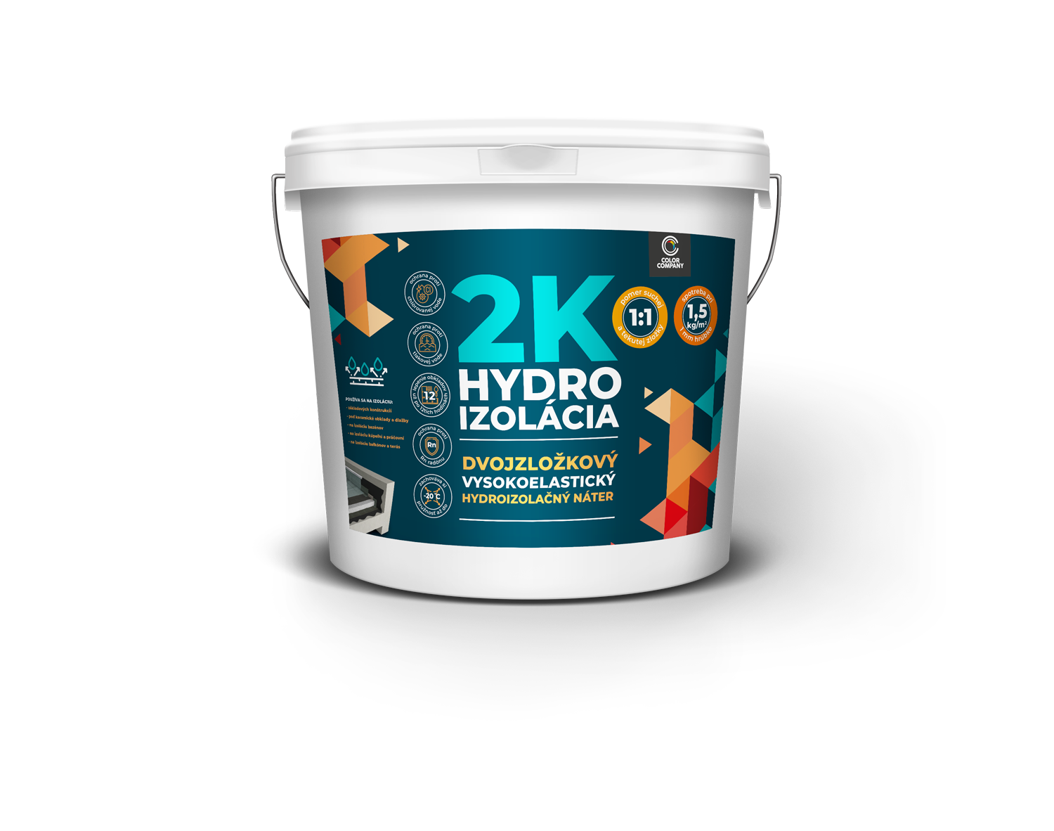 Hydroizolácia dvojzložková 2K - 6kg-image