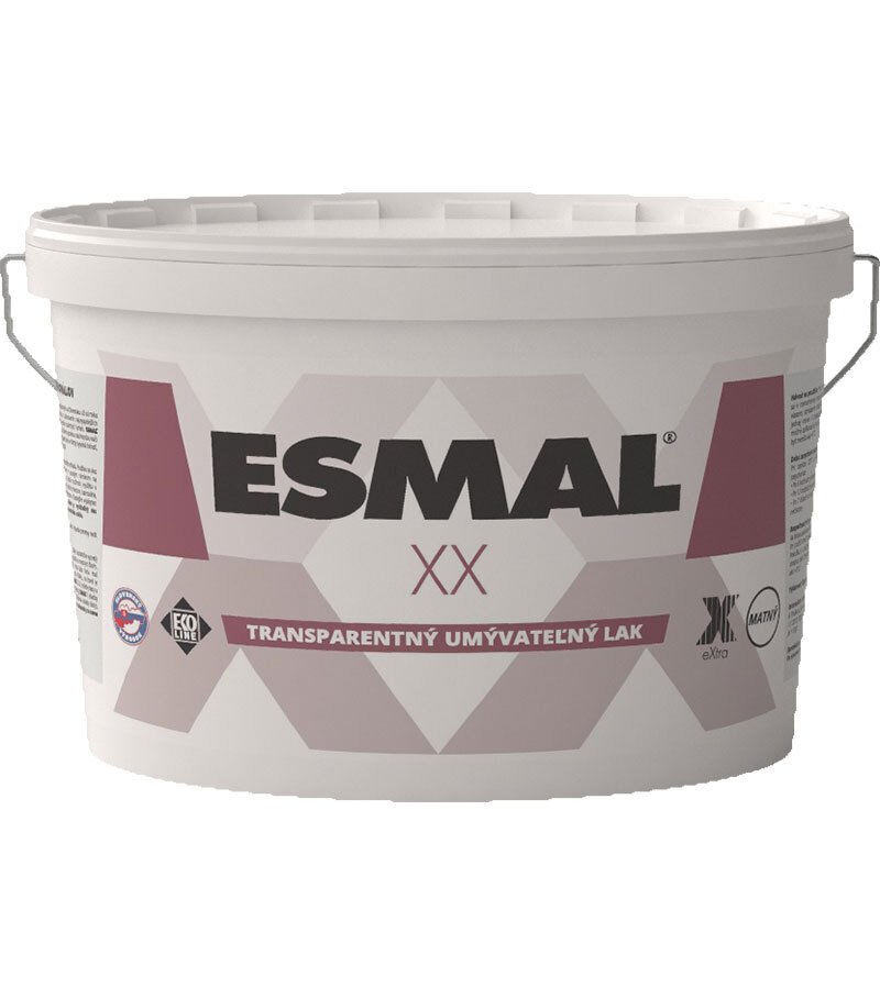 ESMAL XX umývateľný transparentný lak matného vzhľadu 2,5kg main image