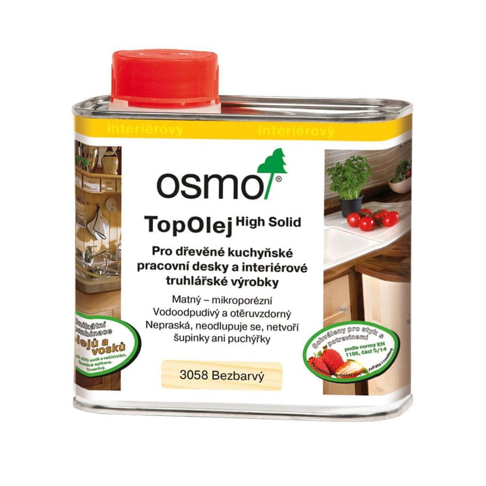 OSMO TOP Olej, Bezfarebný, 0,5 l-image