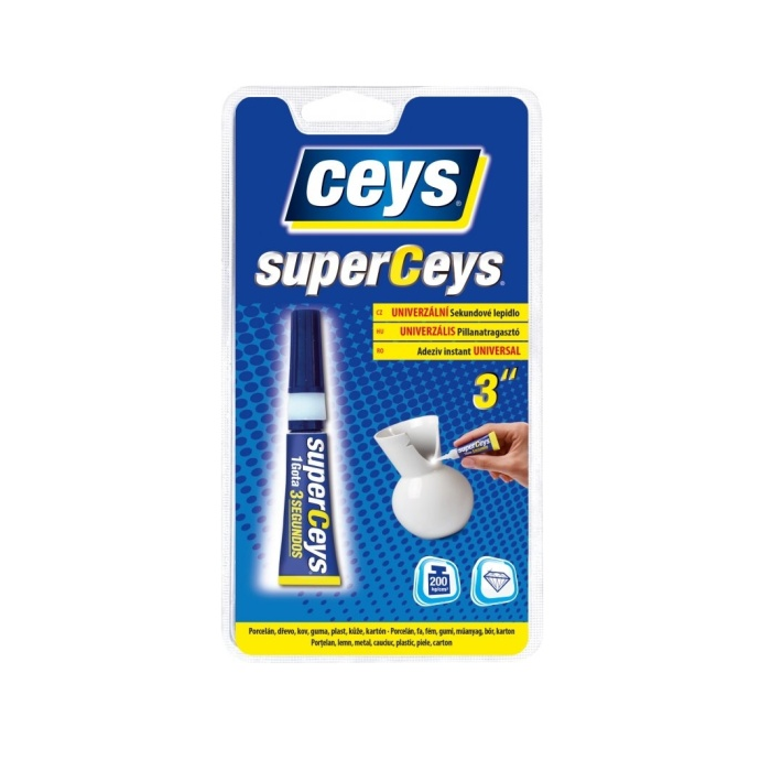 CEYS Superceys, univerzálne sekundové lepidlo 3g main image