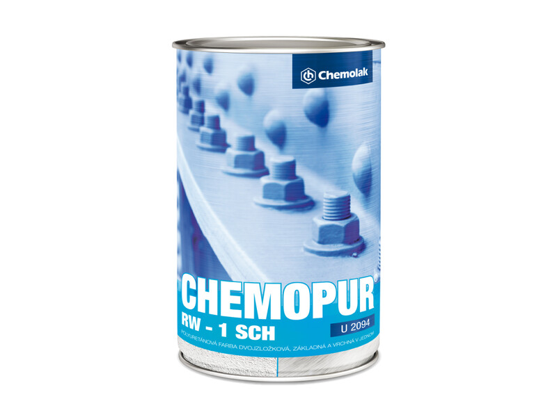 U2094 Chemopur Polyuretánová dvojzložková jednovrstvová farba polomatná 7l-image