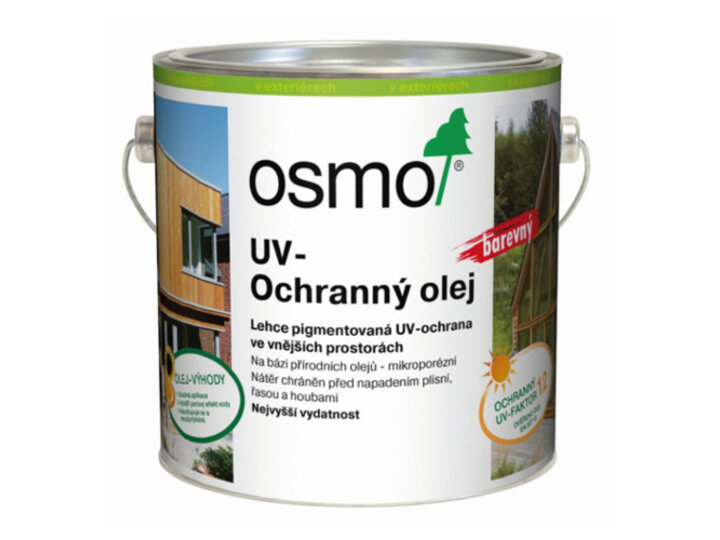 OSMO UV Ochranný olej farebný 2,5 l, polomatný-image