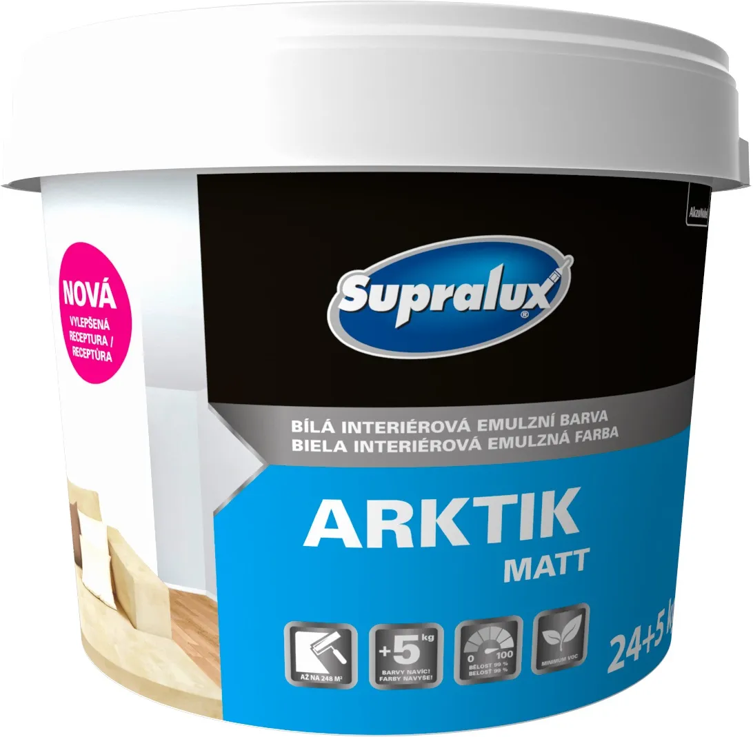 Supralux Arktik Matt biela 6+1kg-image